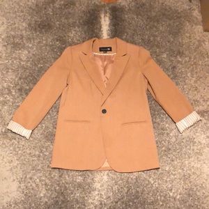 Single button Camel Color Blazer